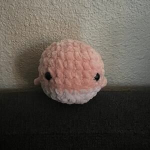 Crochet Whale-Pink